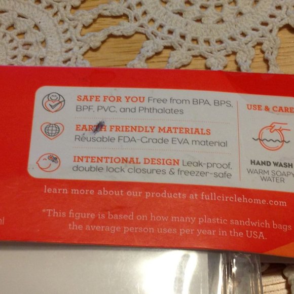 Back to School Supplies - Kids snack/sandwich bags, pencil case - Picture 4 of 4